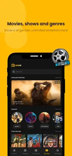 tv-sony-65-inch Movies and shows